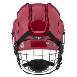 CCM TACKS 70 COMBO HELMET JR -Hockeyausrüstung HT70C RED JR 04