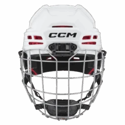 CCM TACKS 70 COMBO HELMET SR -Hockeyausrüstung HT70C WHT YT 02